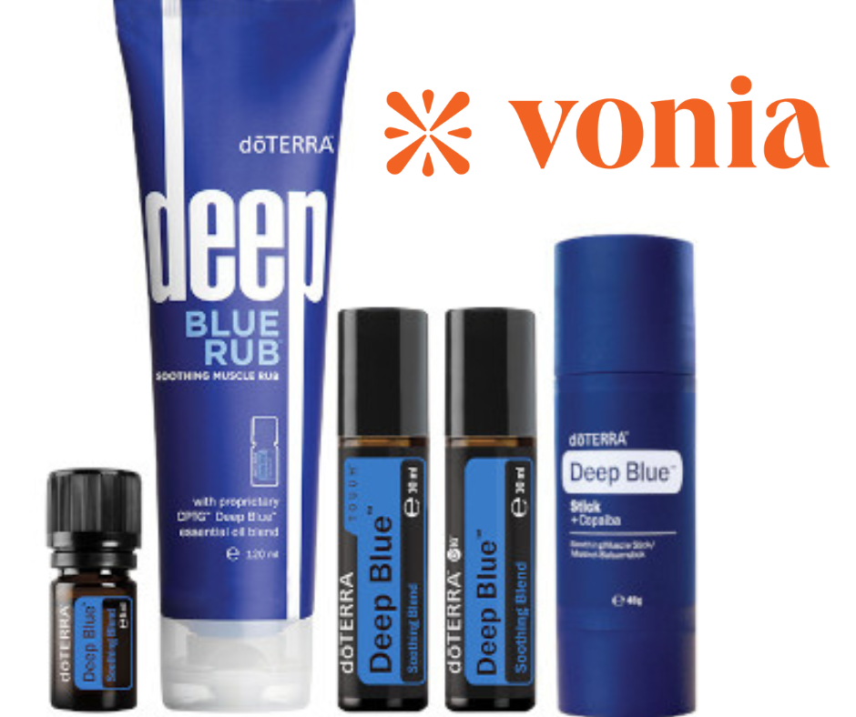 doTERRA Deep Blue termékek - ízület és izmok nyugtatására