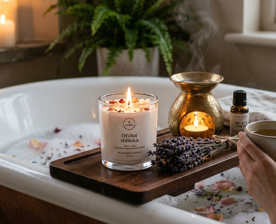 Sójové sviečky ako súčasť aromaterapie: Vôňe pre relax, energiu a pohodu