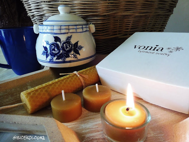 Recenzia: Zero Waste sviečky zo včelieho vosku VONIA