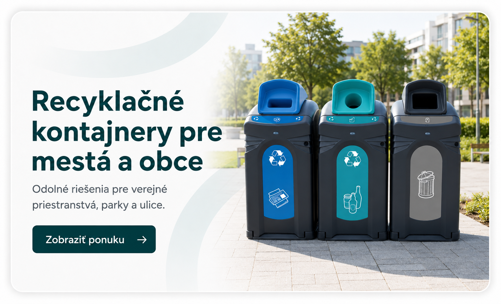 Recyklačné kontajnery