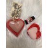 dárkový set srdce s miskou
