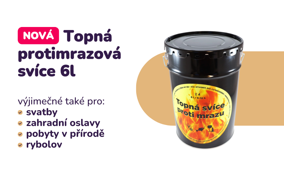 Topná protimrazová svíce 6l