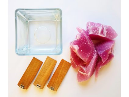 Set pro výrobu svíček 10x10 fialová