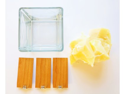 Set pro výrobu svíček 12x12 světlá