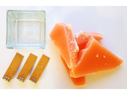 Set pro výrobu svíček 8x8 růžová