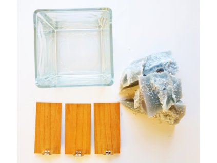 Set pro výrobu svíček 12x12 modrá