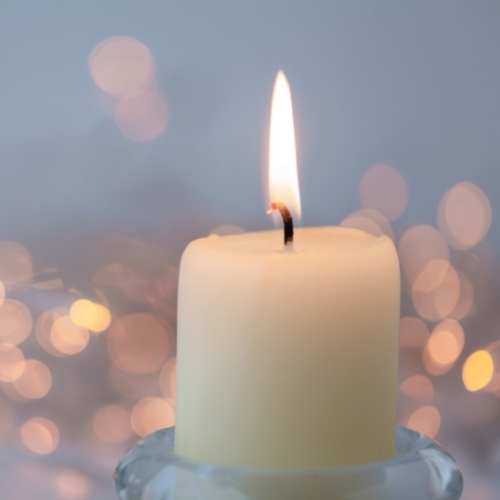 Zaostřeno na bavlněný knot