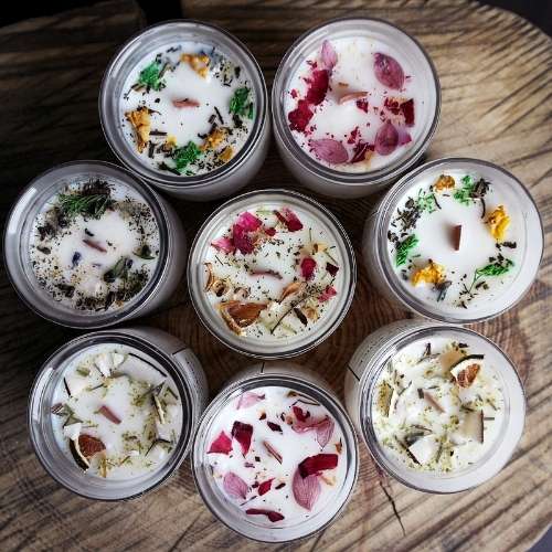 Bylinky ve svíčkách