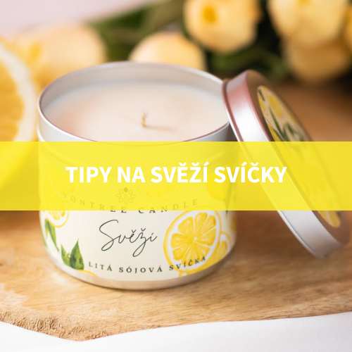 3 TIPY NA LETNÍ SVÍČKY | SVĚŽÍ A LEHKÉ VŮNĚ