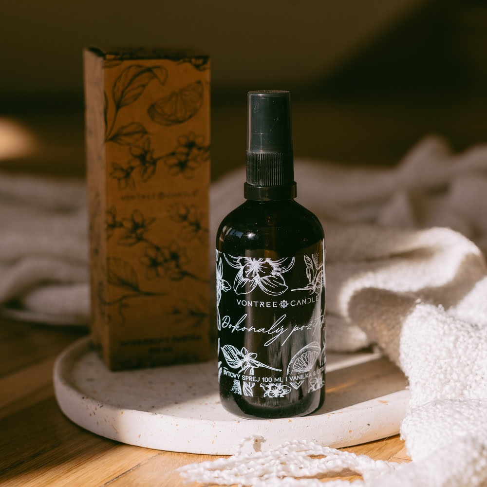 Bytové spreje - přírodní interiérové vůně do bytu