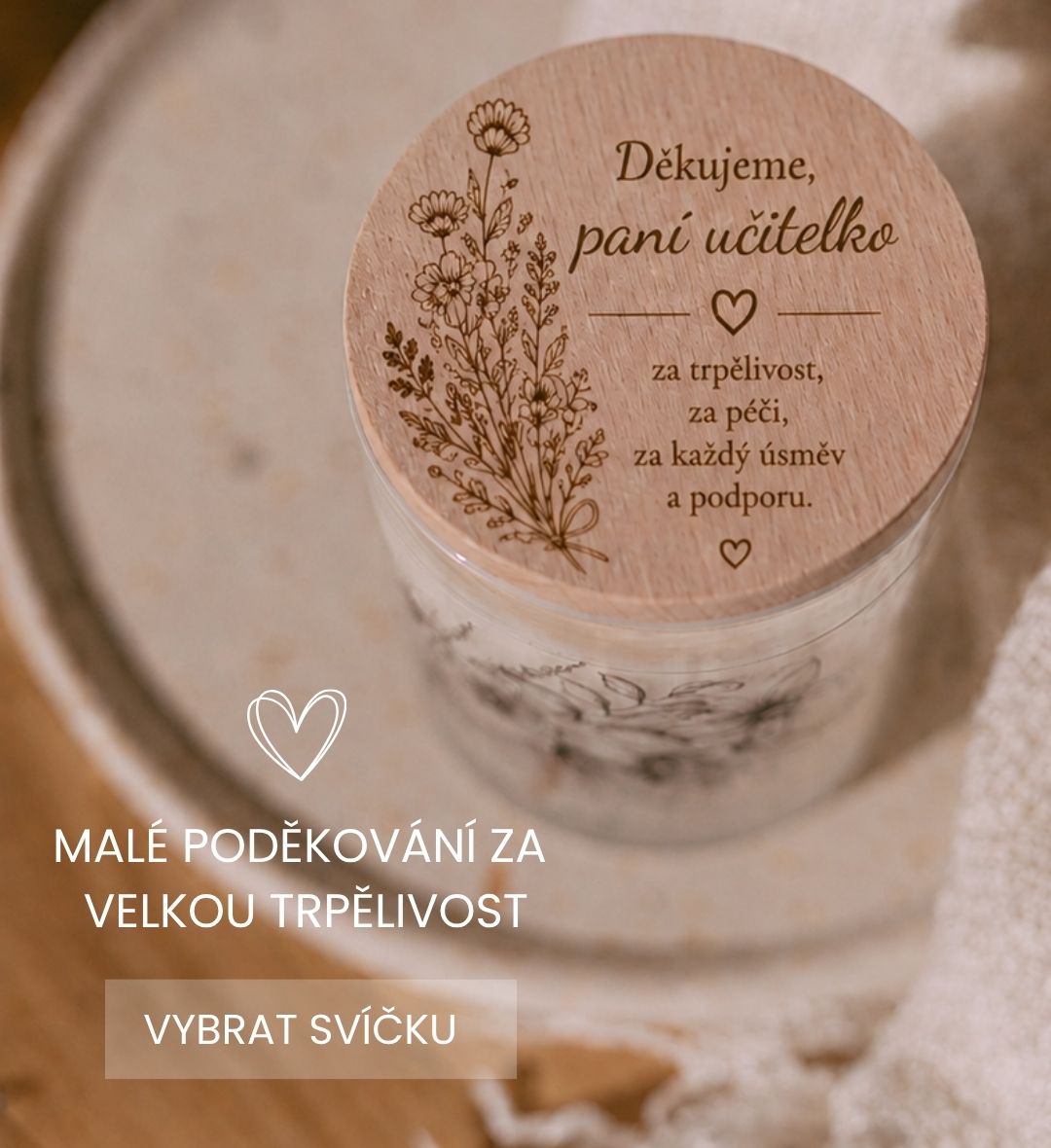 Dárek s vlastním věnováním