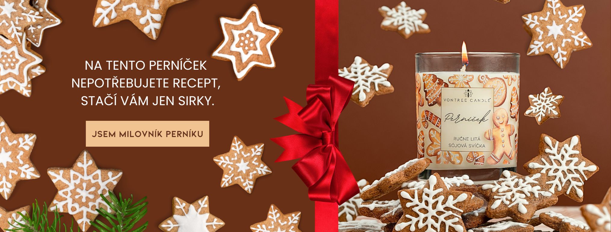 Pernicek sojova svicka ve skle