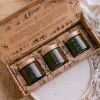 Dárková sada přírodních sójových svíček | 3 x 60 ml