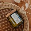 Santal & Med & Pomeranč | Svíčka ve vinné lahvi