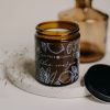 Pomeranč & Zázvor | Přírodní sójová svíčka | Plná energie | 180 ml