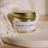 Karamel & Mořská sůl | Sójová svíčka v plechovce