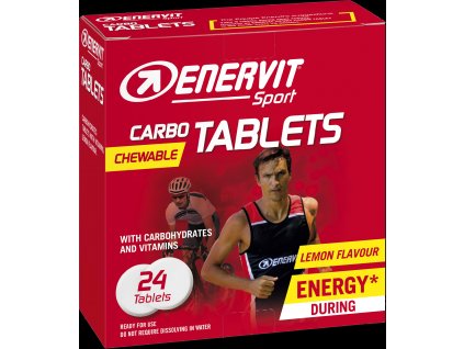 Enervit Carbo Tablets 24 tbl citron