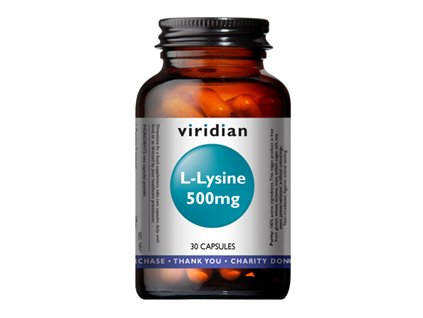 Viridian L-Lysine 500 mg 30 cps