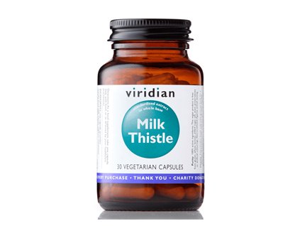 Viridian Milk Thistle 30 cps (Ostropestřec mariánský)