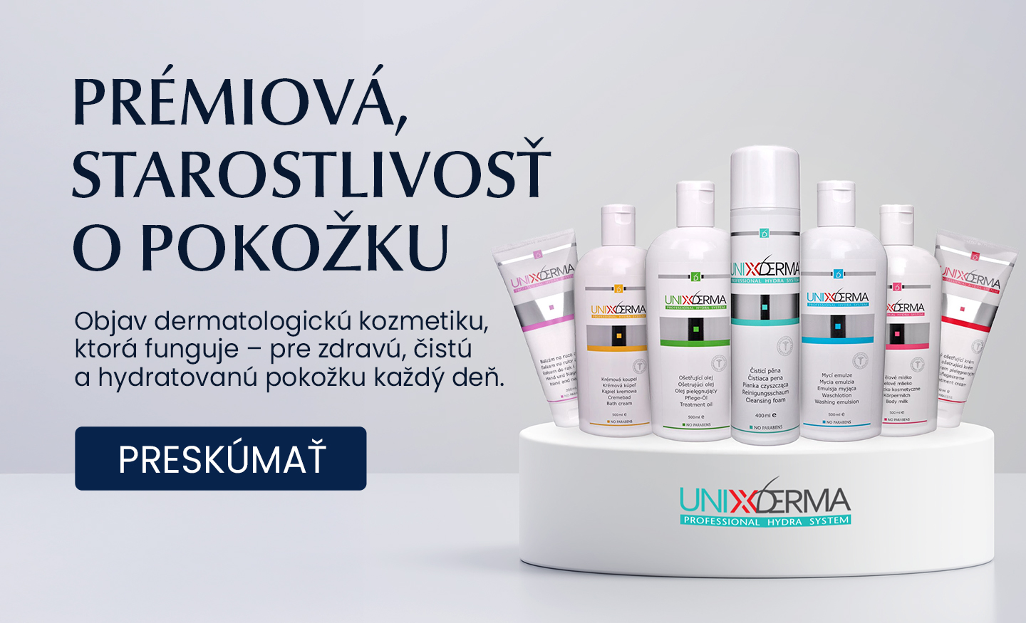 VONYA.sk – Unixderma profesionálna kozmetika, prémiová dermatologická starostlivosť o pokožku