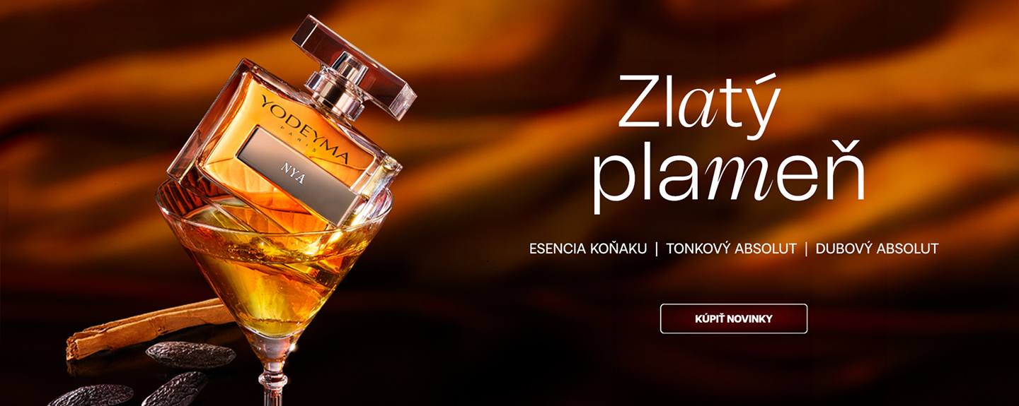 Yodeyma Nya – luxusný hrejivý parfum s koňakom a škoricou.
