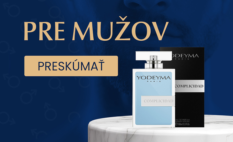 Odkaz na mužskú kategóriu parfémov