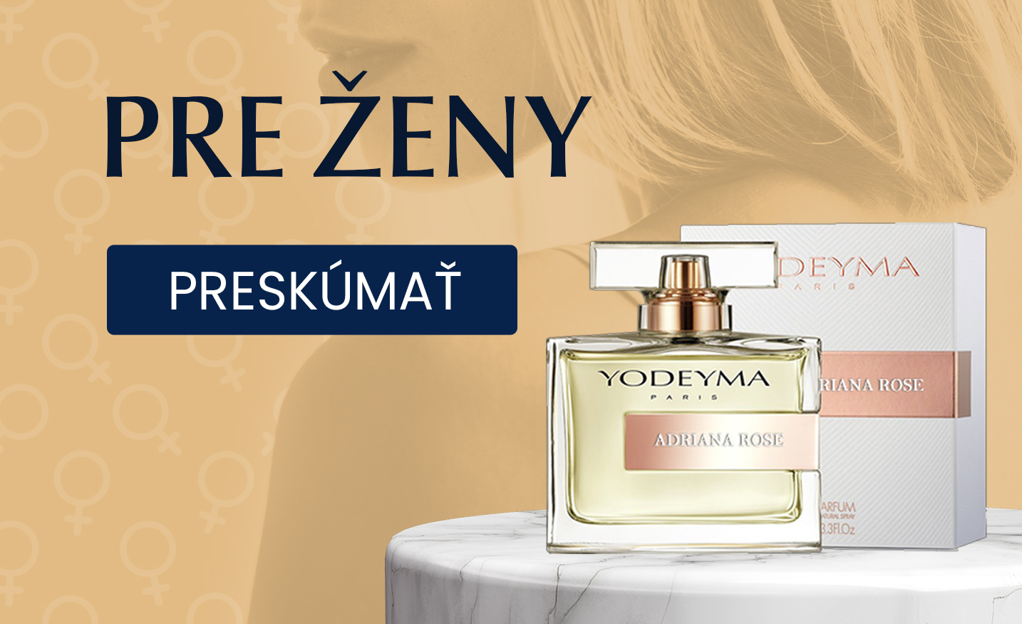 Odkaz na ženskú kategóriu parfémov