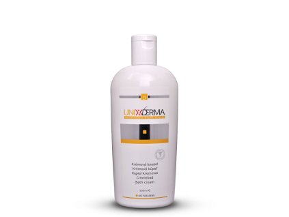 Unixderma, krémová kúpeľ 500 ml pre relaxačné a hydratačné účinky