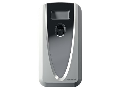 Micro Airoma MVP chrómový: programovateľný mikro osviežovač vzduchu s malými dávkami vône