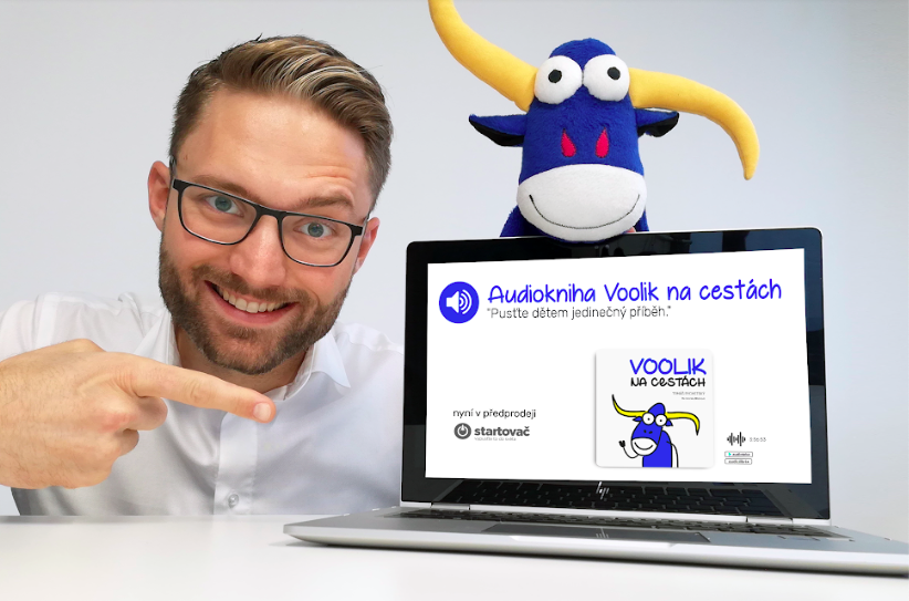 Audiokniha s Voolikem je na světě! Podpořte ji a užijte si s dětmi společný poslech