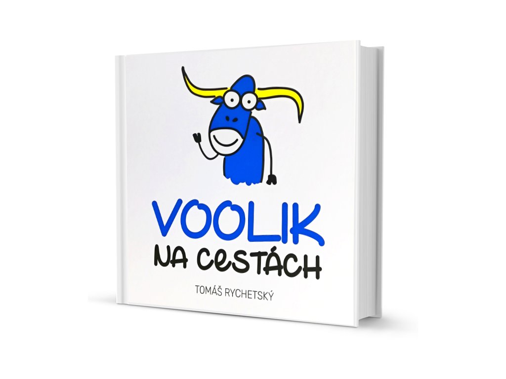 Kniha pro děti Voolik na cestách