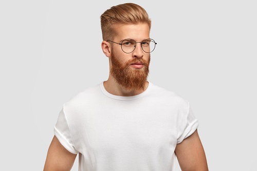 pleasant-looking-serious-man-stands-profile-has-confident-expression-wears-casual-white-t-shirt