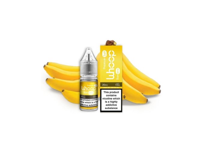 E-LIQUID WHOOP SALT - BANANA (BANÁN) 20MG