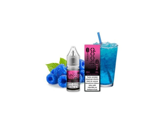 E-LIQUID WHOOP SALT - BLUE RAZZ (MODRÁ MALINA) 20MG