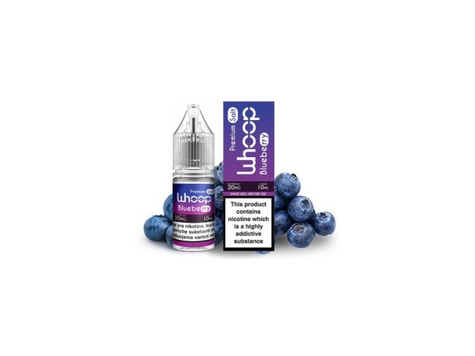 E-LIQUID WHOOP SALT - BLUE RAZZ (MODRÁ MALINA) 20MG