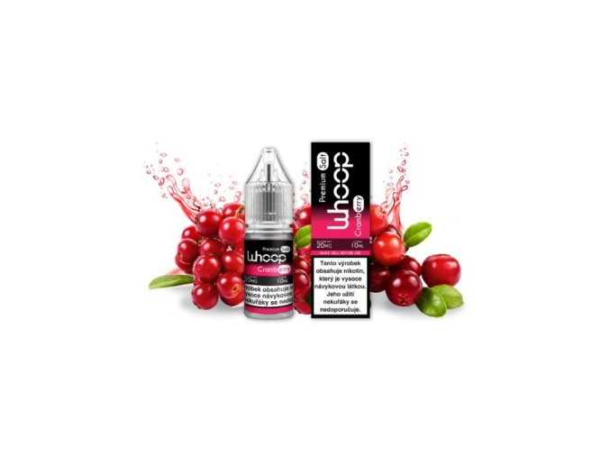 E-LIQUID WHOOP SALT - CRANBERRY (BRUSINKA) 20MG