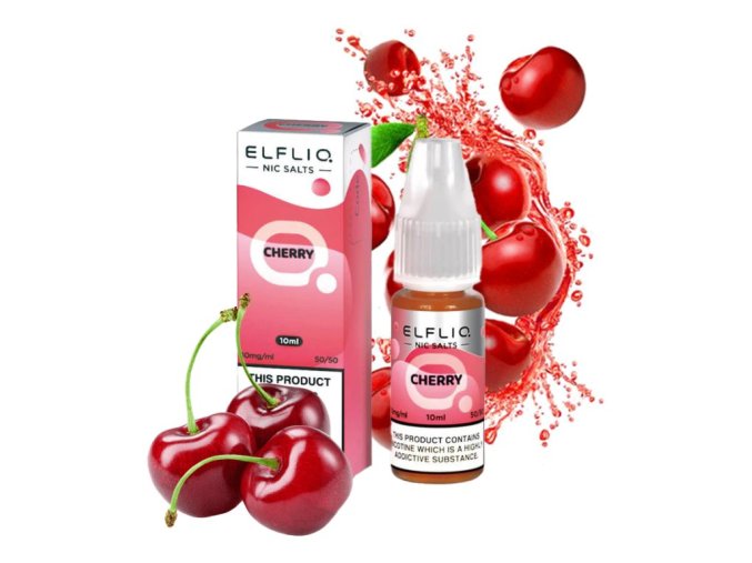 E-LIQUID ELFLIQ SALT - CHERRY (SLADKÉ TŘEŠNĚ) 10MG