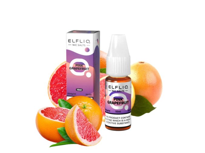 E-LIQUID ELFLIQ SALT - PINK GRAPEFRUIT (SLADKÁ CHUŤ ČERSTVÉHO GREPU) 10MG