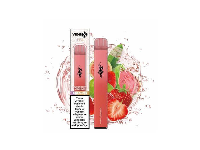 VENIX PRO - JAHODA A GUAVA - X