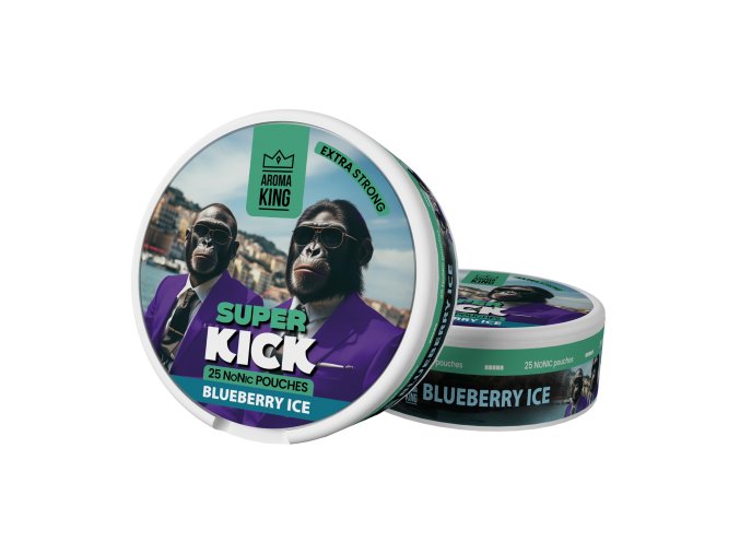 SUPER KICK - BLUEBERRY ICE (LEDOVÉ BORŮVKY) 5MG/25MG