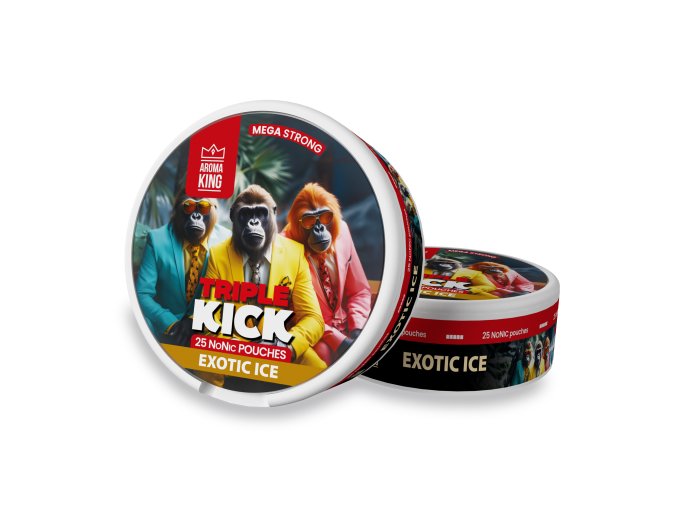 TRIPLE KICK - EXOTIC ICE (LEDOVÉ EXOTICKÉ OVOCE) 20MG/100MG