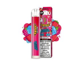 KURWA COLLECTION VAPE - SMOOTHIES STRAWBERRY RASPBERRY ICE (LEDOVÉ SMOOTHIE JAHODA,MALINA)) 20MG
