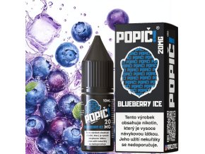 E_LIQUID_POPIC!_SALT_BLUEBERRY_ICE_LEDOVA_BORUVKA_20MG