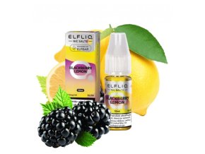 E-LIQUID ELFLIQ SALT - BLACKBERRY LEMON (OSTRUŽINY A CITRON) 10MG