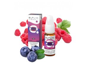 E-LIQUID ELFLIQ SALT - BLUEBERRY SOUR RASPBERRY (MODRÉ MALINY A ŠŤAVNATÉ BORŮVKY) 20MG