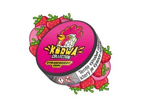 nikotinove_sacky_kurwa_collection_strawberry_gum_jahodova_zvykacka