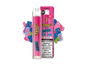 JEDNORÁZOVÁ CIGARETA KURWA COLLECTION -  BLUEBERRY BUBBLEGUM (Mix borůvky a ovocné žvýkačky) 20MG