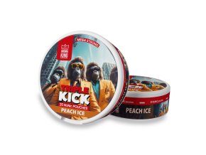 NIKOTINOVÉ SÁČKY TRIPLE KICK - PEACH ICE (LEDOVÁ BROSKEV) 20MG/100MG