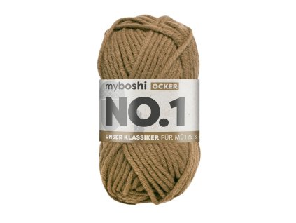 Okr klubko Myboshi příze No.1 Ocker 2