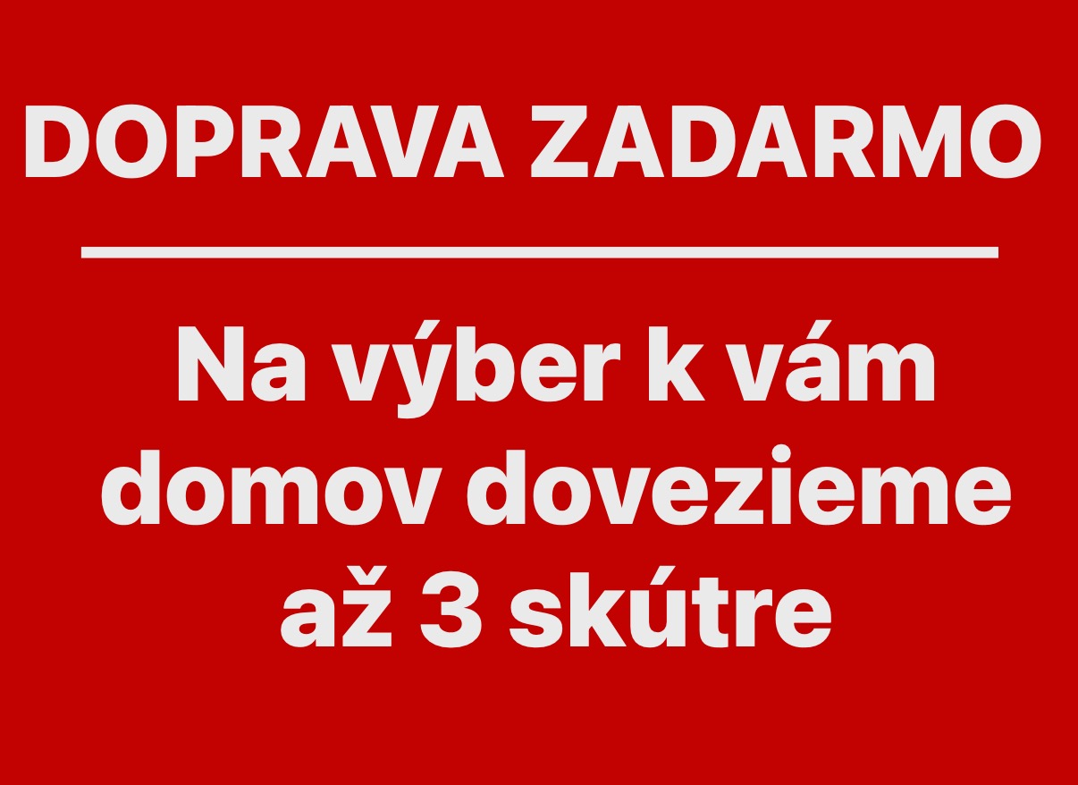 Na výber dovoz zadarmo elektrických skútrov pre seniorov